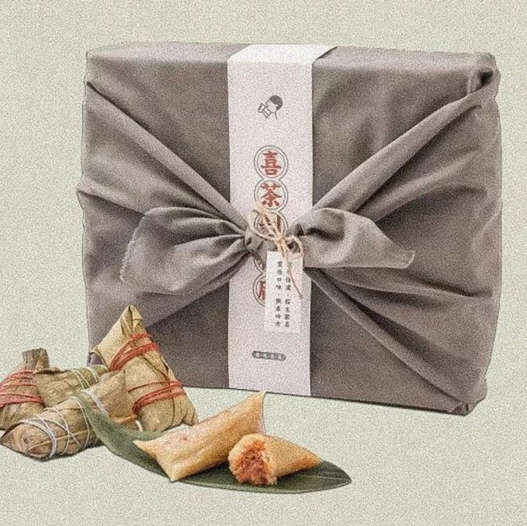 喜茶復(fù)古，奈雪清新，今年的粽子包裝值得一看！