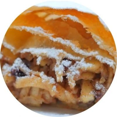 溫故知新 | 來(lái)自?shī)W地利的低油香酥蘋果卷，烤箱做出油炸一樣的口感