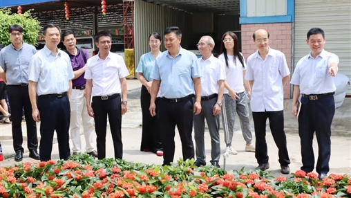 自治區(qū)政協(xié)常委、梧州市政協(xié)主席黃振饒蒞臨百裕集團(tuán)走訪調(diào)研